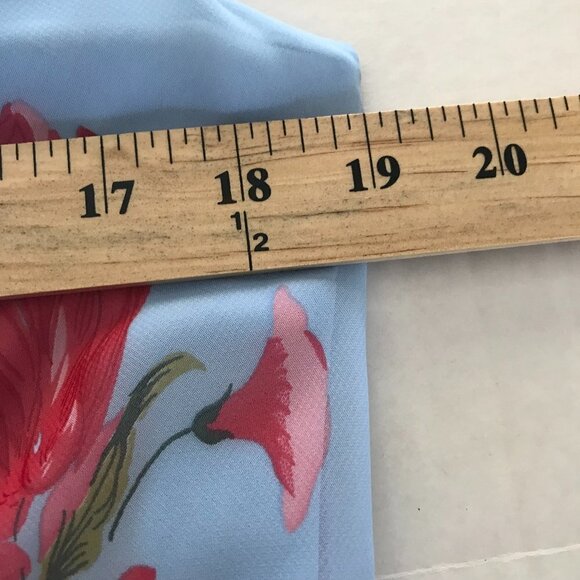 Meghan Matthews Floral Chiffon Dress - Picture 9 of 11